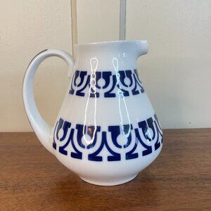 Vintage Sargadelos Porcelain Medium Water Jug 5"